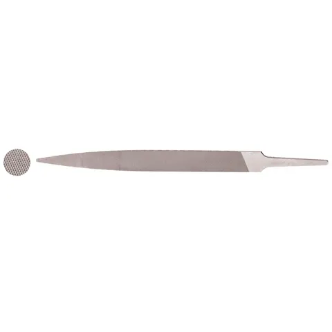 Precyzyjny pilnik płasko spiczasty niski 100 mm, 12 × 1,3 mm, s 2