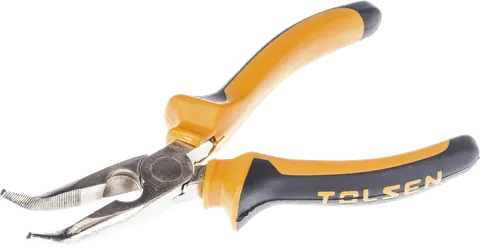 Szczypce półokrągłe zagięte 160 mm