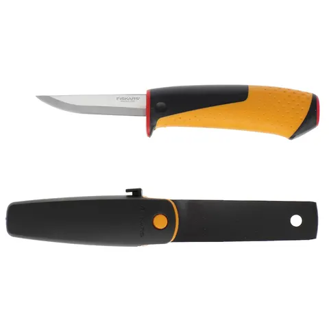 Nóż FISKARS HARDWARE rzemieślnik + etui + szlifierka21 cm 1023620