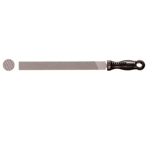 Pilnik frezowany płaski 250 mm, 25 × 6 mm, z prostymi zębami, sekcja 1