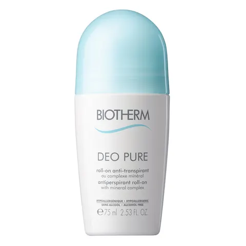 BIOTHERM DEO PURE Antiperspirant Roll-On dezodorant 75 ml