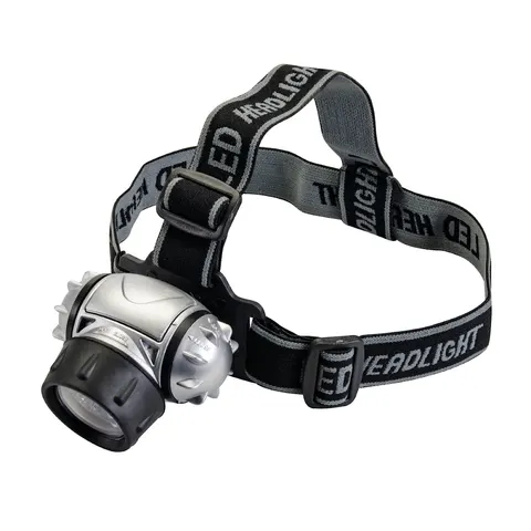 12 LED Silverline Lampa czołowa