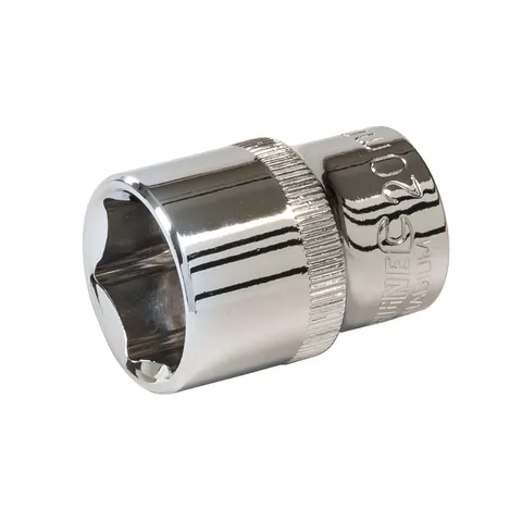 Klucz nasadowy 20 mm 1/2" HEX krótki Silverline