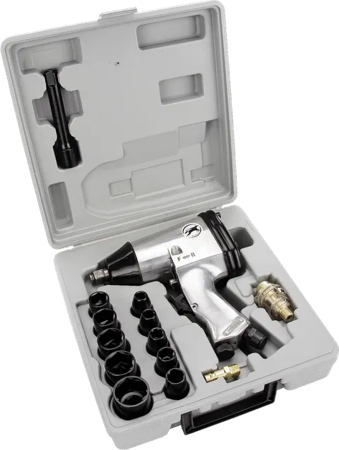 Zakrętarka udarowa 1/2", 310 Nm, komplet