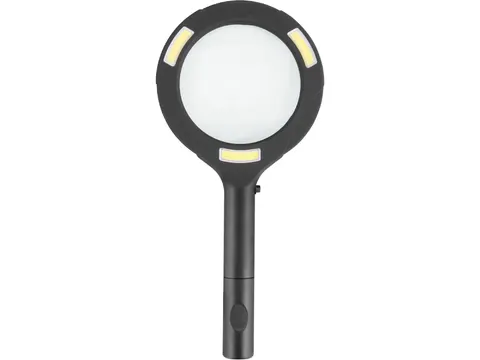Lupa o jasności 80 lm, powiększeniu 5 ×, 3 × 0,5 W COB LED