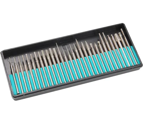 Korpusy szlifierskie diamentowe, 30 szt., P150