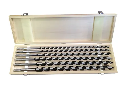 Wiertła serpentynowe do drewna, zestaw 6, 10 - 20 × 460 mm