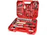 Zestaw narzędzi 55 szt., 1/4", 1/2", CrV