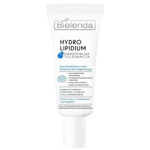 BIELENDA Hydro Lipidium Wysokolipidowy krem barierowy silnie regenerujący 50 ml