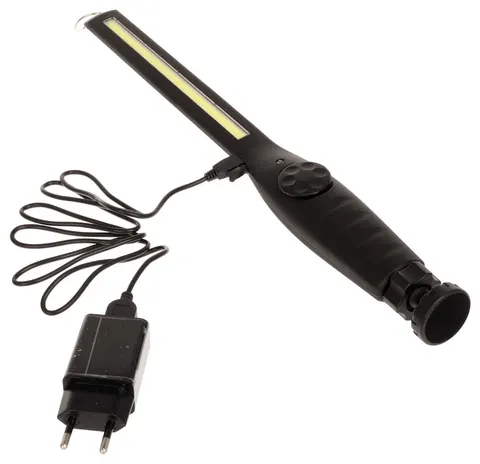 Latarka akumulatorowa COB LED 15 W ultracienka