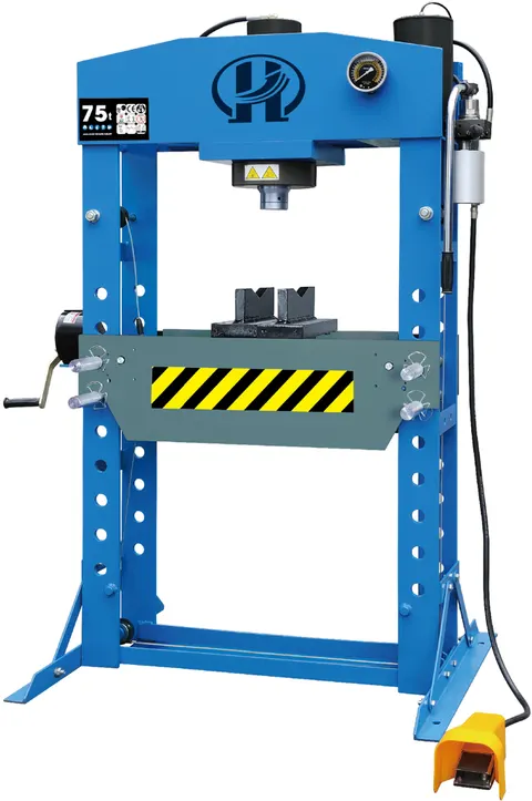 Prasa pneumatyczno - hydrauliczna 75 t CIĘŻKA