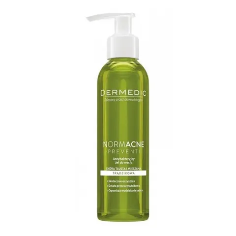 DERMEDIC NORMACNE Antybakteryjny Żel Do Mycia - 200ml