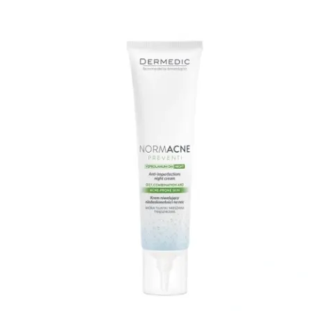 DERMEDIC NORMACNE Krem Niwelujący Niedoskonałości Na Noc - 40ml
