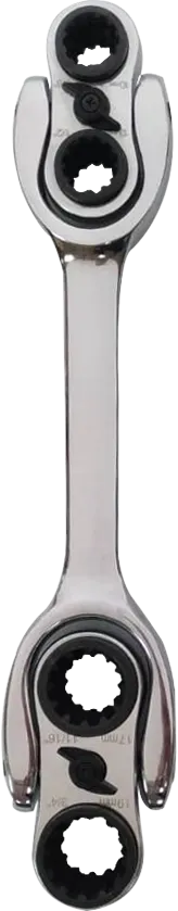 Kombinowany klucz grzechotkowy 16 w 1