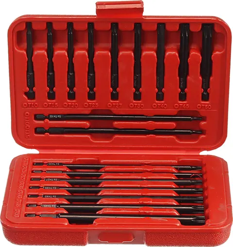 Zestaw bitów 18 szt. - Torx