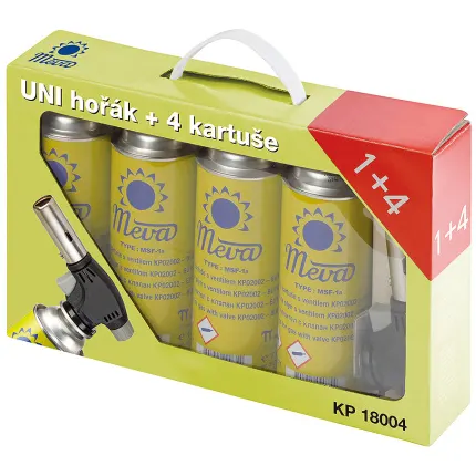 Palnik UNI 1,6 kW 360°, 4 wkłady