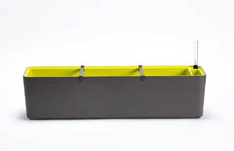 Berberys box 80 cm - szaro-zielony