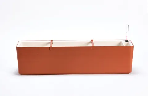 Skrzynka na berberysy 80 cm - terakota beżowa