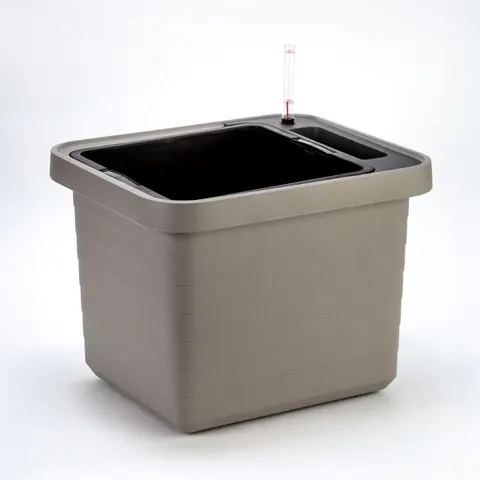 Berberys UNO samonawadniający, duży box 45 cm - taupe