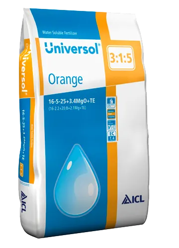 Universol 16-5-25+3,4MgO+TE Pomarańczowy 25 kg