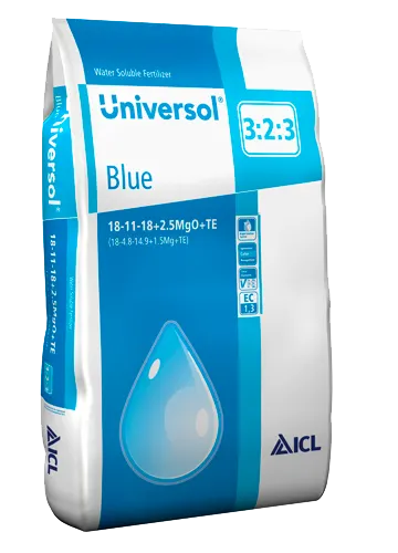 Universol 18-11-18+2.5MgO+TE Niebieski 25 kg