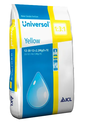 Universol 12-30-12+2.2MgO+TE Żółty 25 kg