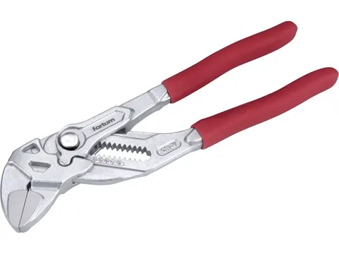 Klucz szczypcowy nastawny, 180mm, CrV, FORTUM