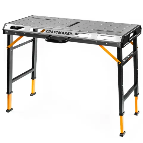 Metalowy składany stół roboczy CRAFTMAKER SteelBench S110