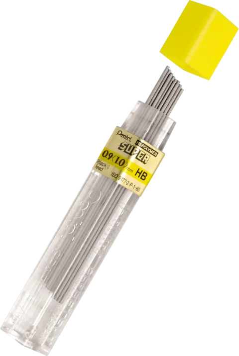 Grafit Pentel 0,9 mm HB 12 Sztuk