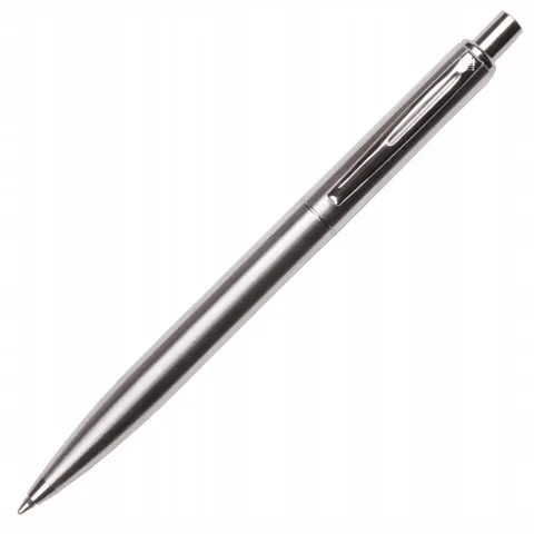 Długopis Elegancki Srebrny Zenith Silver Czarny Wkład