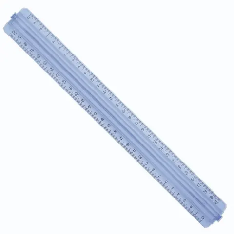 Linijka Szkolna Pratel 30 cm Podwójna 1019