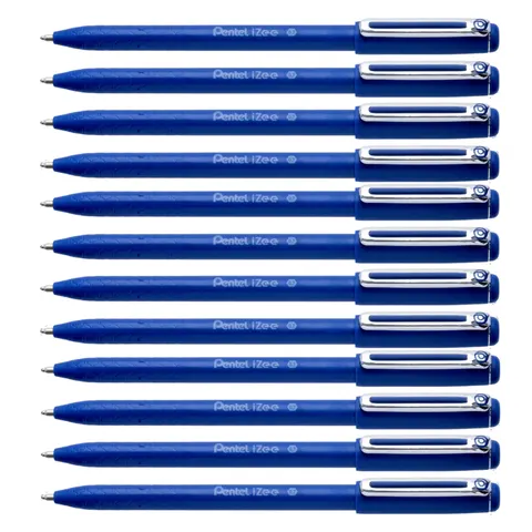 Długopis Pentel iZee BX457-C Niebieski 12 sztuk Zestaw