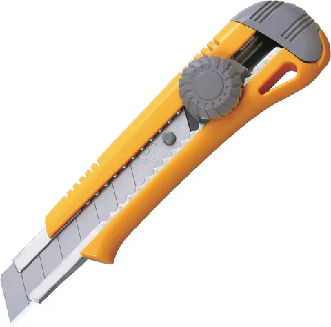 Nóż segmentowy 18mm KDS L-19YE Twist-Lock Yellow + 3 ostrza