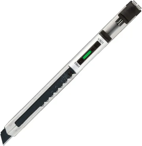 Nóż segmentowy 9mm KDS Japan S-11B Slim Silver +3 ostrza