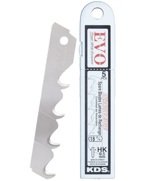 Ostrza hakowe łamane 18mm KDS Japan HK-5 EVO 5 sztuk