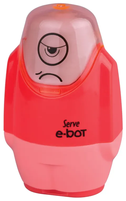 Temperówka Z Gumką Serve E-Bot Czerwona EBT09CZE