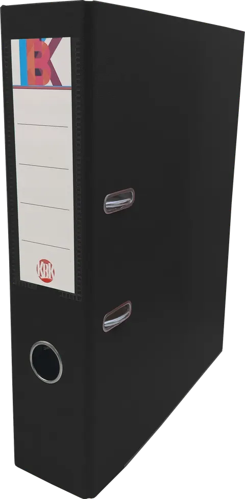 Segregator Biurowy A4 75mm Czarny KBK