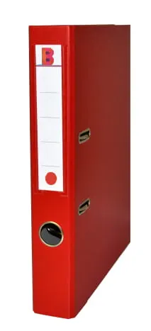 Segregator KBK-PBS A4/50mm Czerwony 200-0017