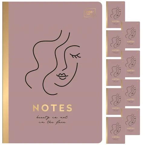 Zeszyt A5 80# Krata M 70g Metallic Ec Interdruk KOMPLET 10szt.