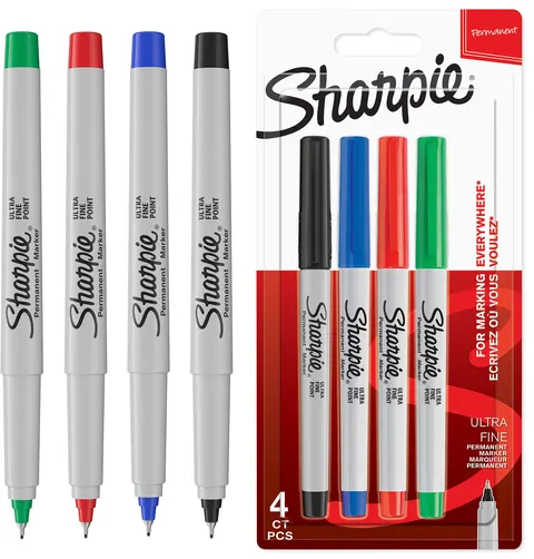 Marker Permanentny Sharpie Ultra-Fine FUN 4 Sztuki 1985879