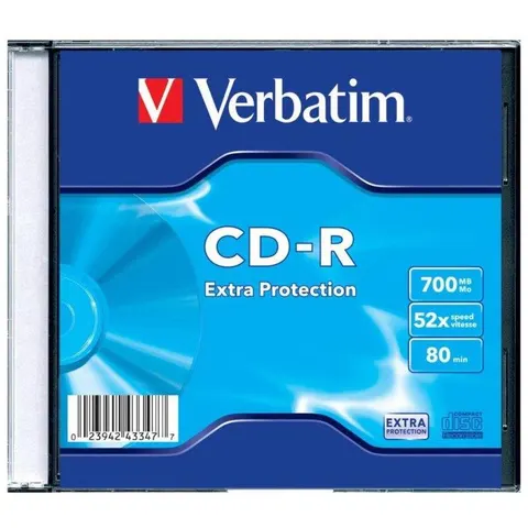 Płyta Płyty CD-R Verbatim 700 Mb 52x Slim Case