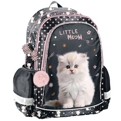 Plecak Little White Cat Kotek Paso Do Szkoły Dla Dziewczynki