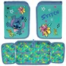 Piórnik Szkolny Bez Wyposażenia Dwie Klapy Kwiatki Aloha Stitch Paso