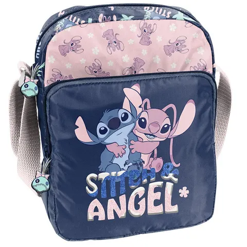 Torebka Na Ramie Granatowa Stitch i Angel Paso Dla Dziewczyn