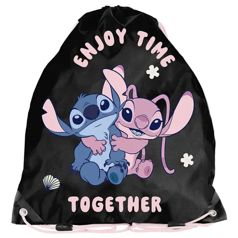 Worek Na Buty Czarny Together Stitch i Angel Paso Dla Dziewczyny