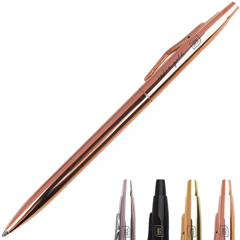 Długopis Automatyczny Interdruk Niebieski Satin Gold Mix Kolorów 1 Sztuka