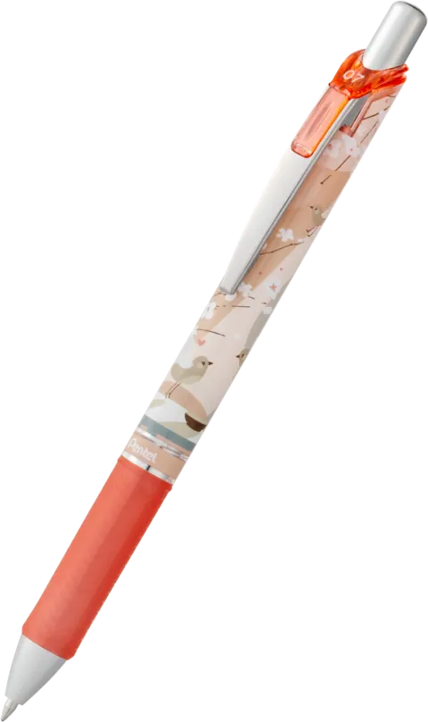 Pióro Kulkowe Pentel Energel 0,7mm Nature Cherry Light Niebieski Tusz