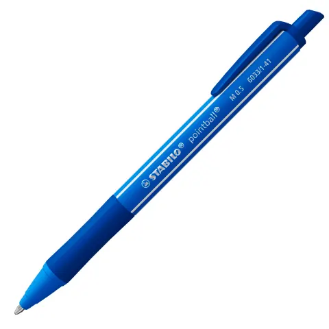 Długopis Stabilo Pointball Colorful Niebieski Grubość Linii 0,5mm
