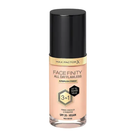 MAX FACTOR Podkład FACEFINITY All Day Flawless 3in1 nr N55 Beige 30ml