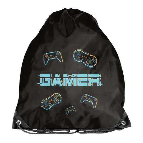 Worek Na Buty Ubranie Sportowe Gaming Paso Dla Graczy Fanów Gier 45×34 cm